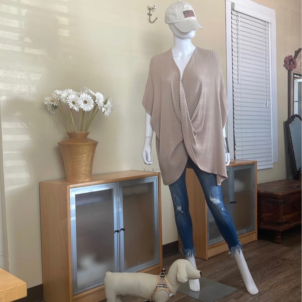 NWT Twist front sweater / Cardigan.  soft and cozy.